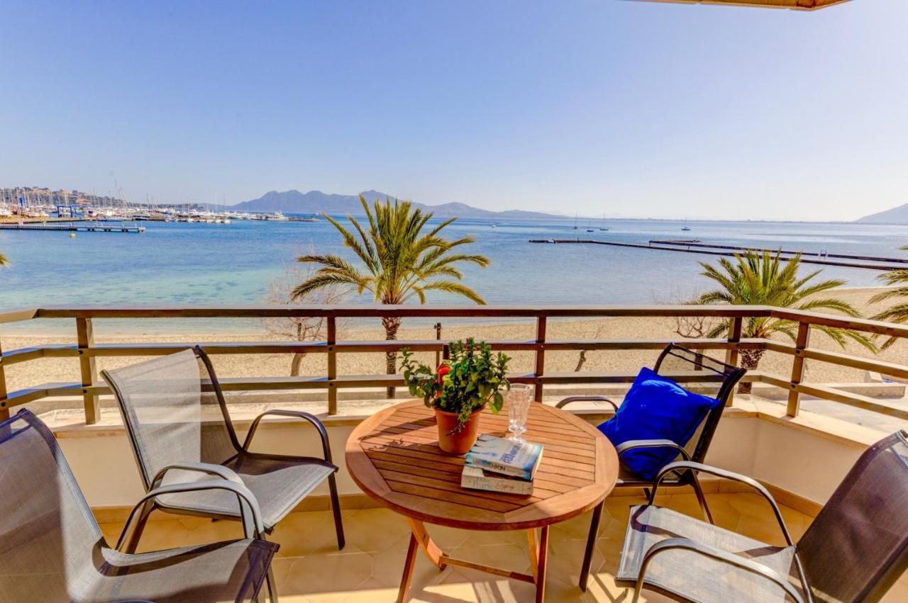 Beachfront Apartment Simar By Sealand Villas Port de Pollença Esterno foto
