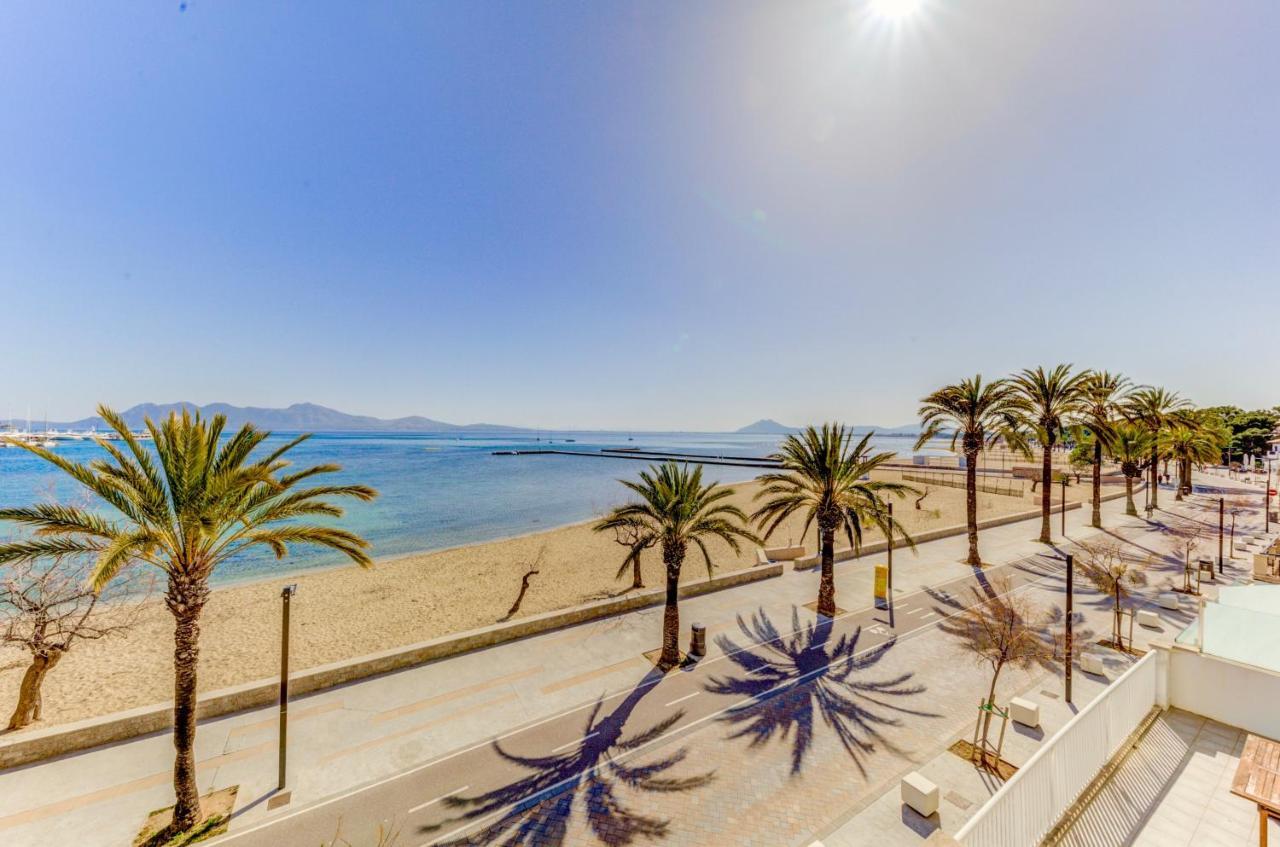 Beachfront Apartment Simar By Sealand Villas Port de Pollença Esterno foto