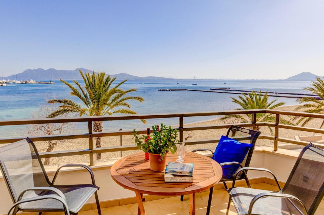Beachfront Apartment Simar By Sealand Villas Port de Pollença Esterno foto