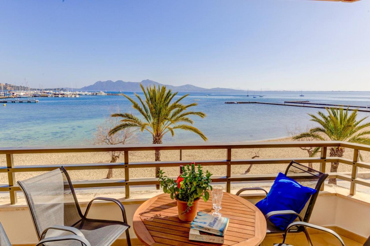 Beachfront Apartment Simar By Sealand Villas Port de Pollença Esterno foto