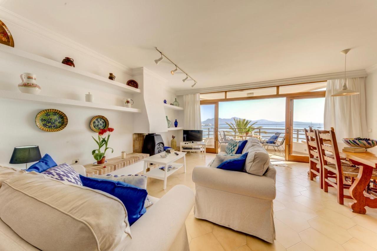 Beachfront Apartment Simar By Sealand Villas Port de Pollença Esterno foto